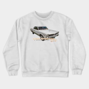 1965 Pontiac GTO 2 Door Hardtop Crewneck Sweatshirt